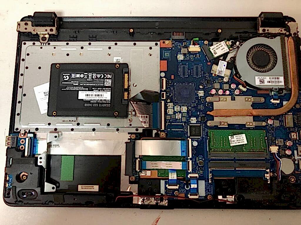Ремонт платы управления, замена ssd диска